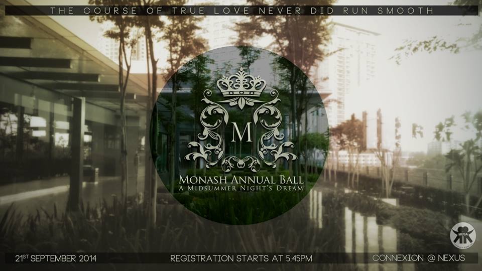 Monash Annual Ball 2014 poster